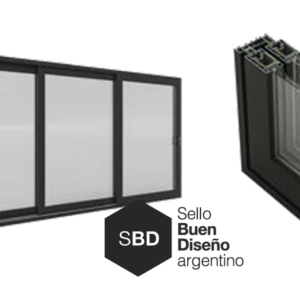ventana de PVC línea Jumbo